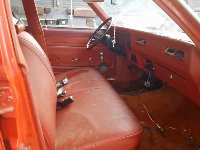 1X69D7L138601 - 1976 CHEVROLET NOVA RED photo 5