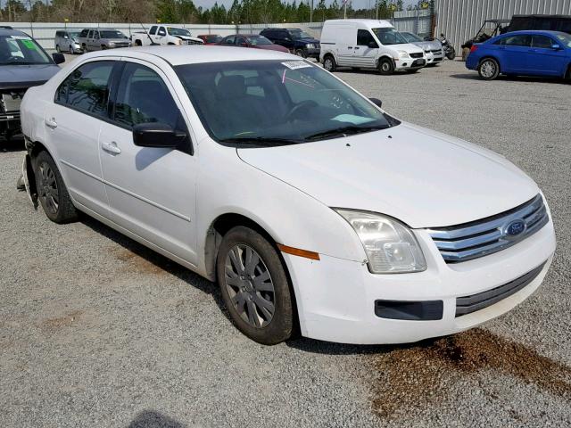 3FAHP06ZX7R216488 - 2007 FORD FUSION S WHITE photo 1