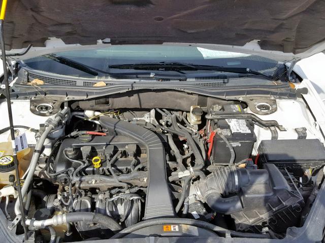 3FAHP06ZX7R216488 - 2007 FORD FUSION S WHITE photo 7