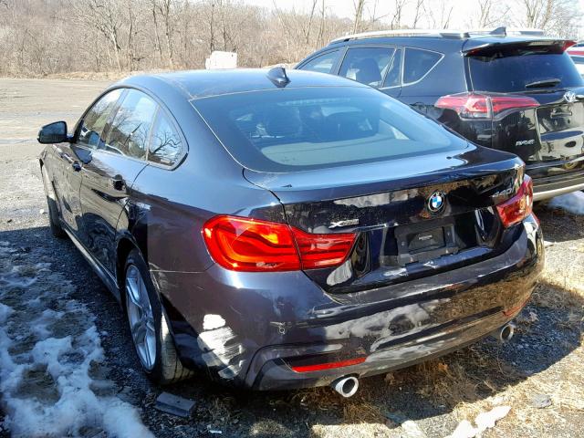 WBA4J7C58JBH14821 - 2018 BMW 440XI GRAN BLUE photo 3