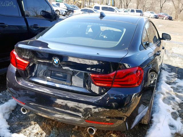 WBA4J7C58JBH14821 - 2018 BMW 440XI GRAN BLUE photo 4