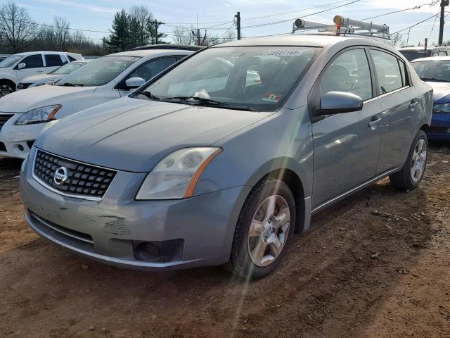 3N1AB61E67L712945 - 2007 NISSAN SENTRA 2.0 GRAY photo 2