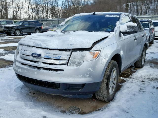 2FMDK3GC7ABB76648 - 2010 FORD EDGE SE SILVER photo 2