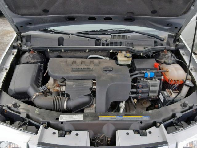 1G8AJ55F37Z172129 - 2007 SATURN ION LEVEL SILVER photo 7
