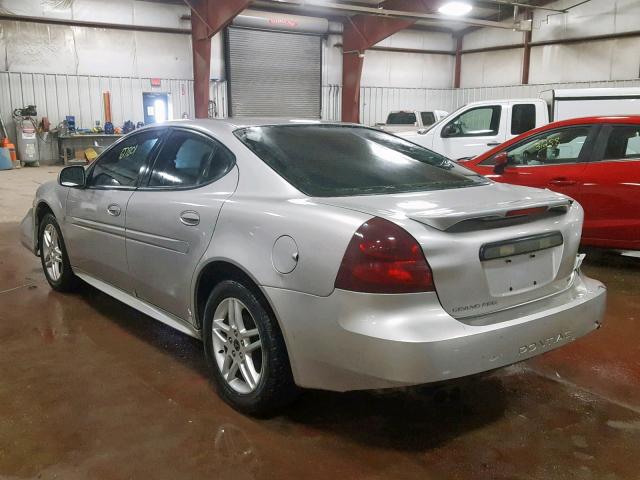 2G2WR584361190186 - 2006 PONTIAC GRAND PRIX SILVER photo 3