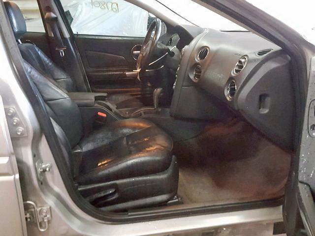 2G2WR584361190186 - 2006 PONTIAC GRAND PRIX SILVER photo 5