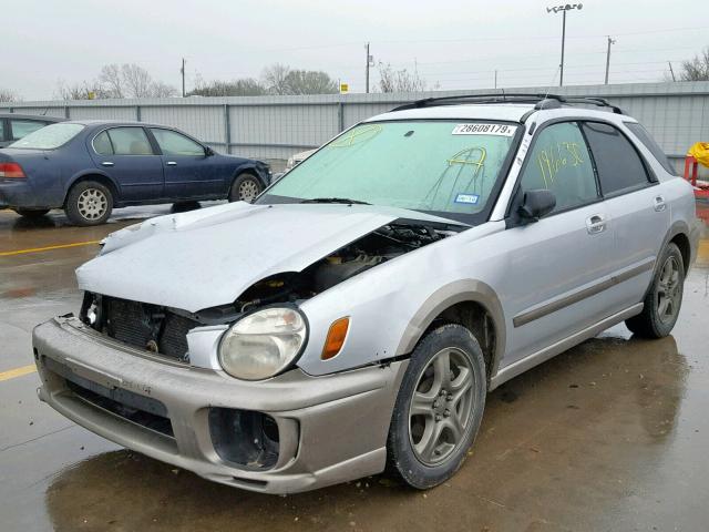 JF1GG68503G800036 - 2003 SUBARU IMPREZA OU SILVER photo 2