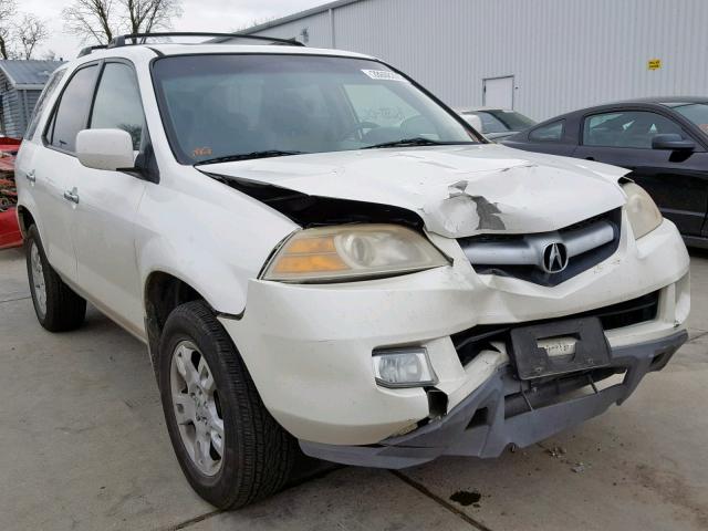 2HNYD18806H537635 - 2006 ACURA MDX TOURIN WHITE photo 1