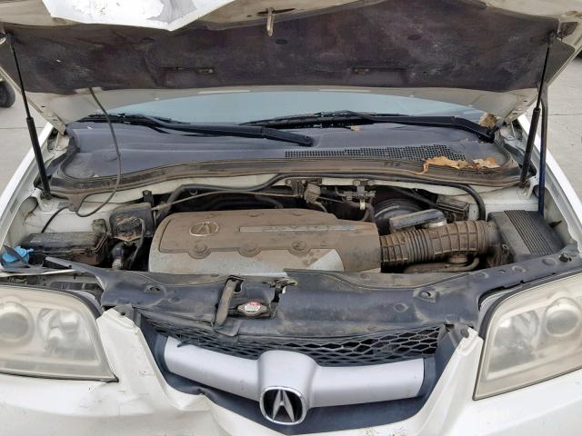 2HNYD18806H537635 - 2006 ACURA MDX TOURIN WHITE photo 7