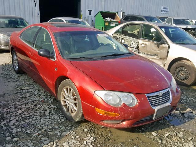 2C3AE66G82H130365 - 2002 CHRYSLER 300M RED photo 1