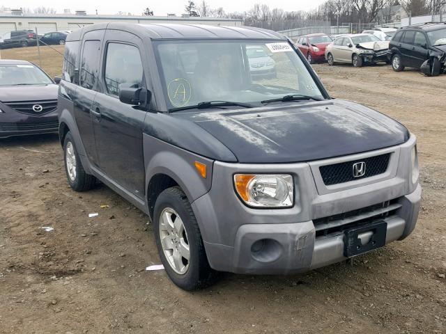 5J6YH28594L039644 - 2004 HONDA ELEMENT EX BLACK photo 1