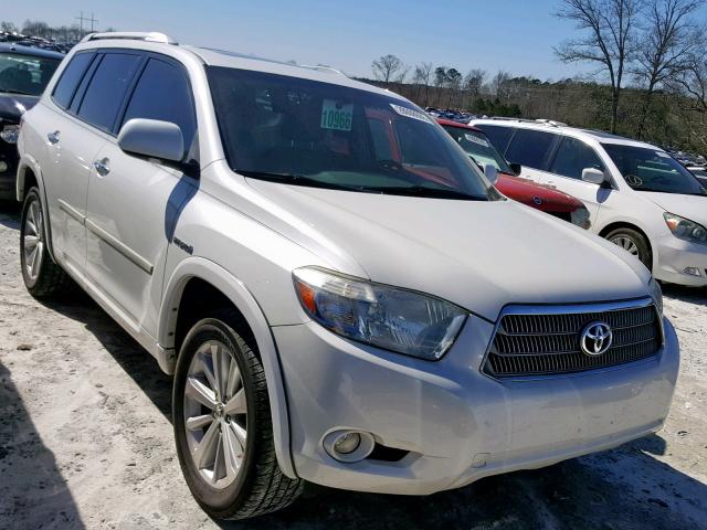 JTEJW3EH9A2044566 - 2010 TOYOTA HIGHLANDER WHITE photo 1