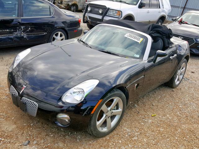 1G2MB35B08Y125637 - 2008 PONTIAC SOLSTICE BLACK photo 9