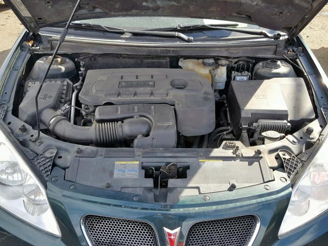 1G2ZF55B164286556 - 2006 PONTIAC G6 SE GREEN photo 7