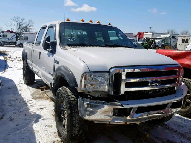 1FTSW31P07EA09590 - 2007 FORD F350 SRW S WHITE photo 1