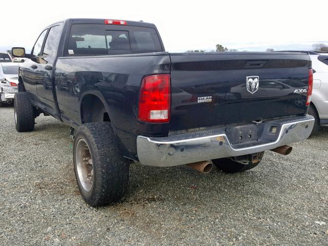 3D7TT2CT9BG512009 - 2011 DODGE RAM 2500 BLACK photo 3