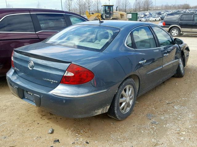 2G4WD582061307131 - 2006 BUICK LACROSSE C BLUE photo 4