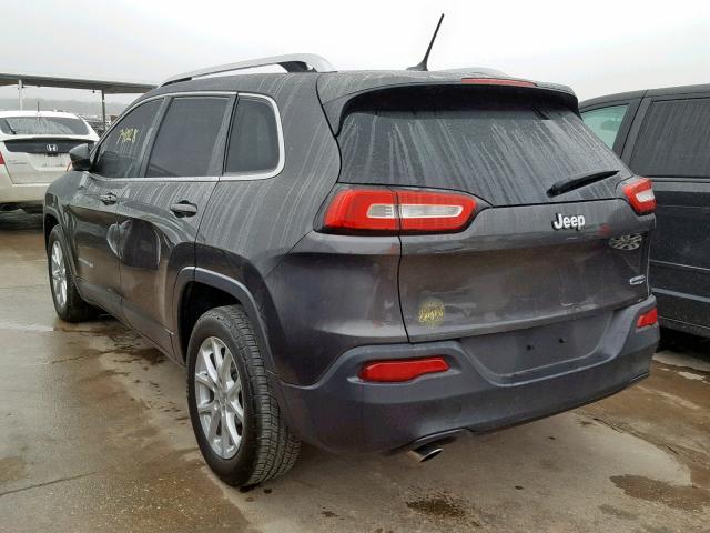 1C4PJLCBXEW168808 - 2014 JEEP CHEROKEE L GRAY photo 3