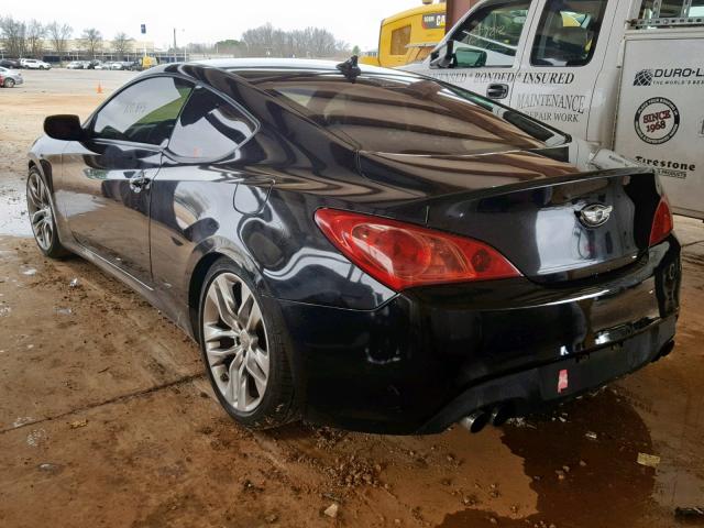 KMHHT6KD7BU054450 - 2011 HYUNDAI GENESIS CO BLACK photo 3