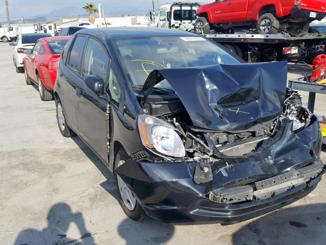 JHMGE8H30DC080125 - 2013 HONDA FIT BLACK photo 1