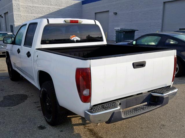 1GCCS136858269210 - 2005 CHEVROLET COLORADO WHITE photo 3