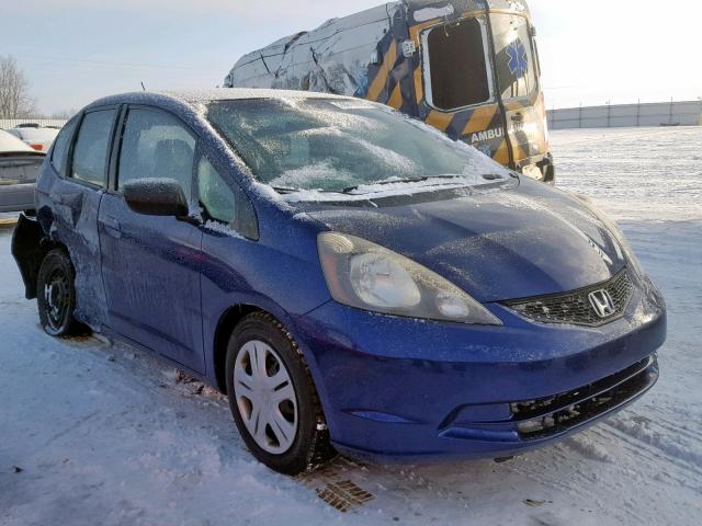 JHMGE8H39BC020874 - 2011 HONDA FIT BLUE photo 1