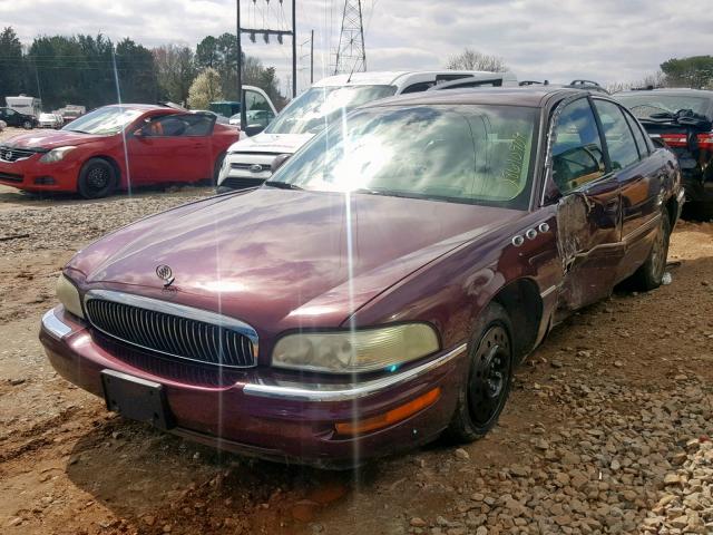 1G4CW54K354104689 - 2005 BUICK PARK AVENU BURGUNDY photo 2