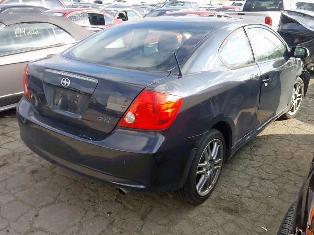 JTKDE177350051486 - 2005 TOYOTA SCION TC შავი ფოტო 4