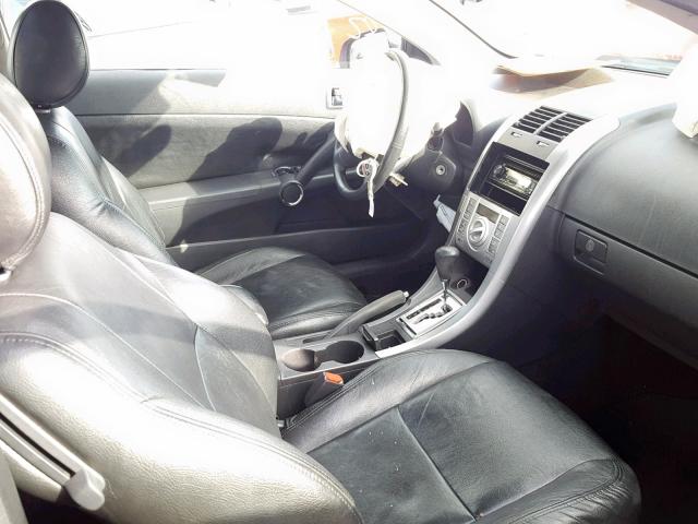 JTKDE177350051486 - 2005 TOYOTA SCION TC შავი ფოტო 5