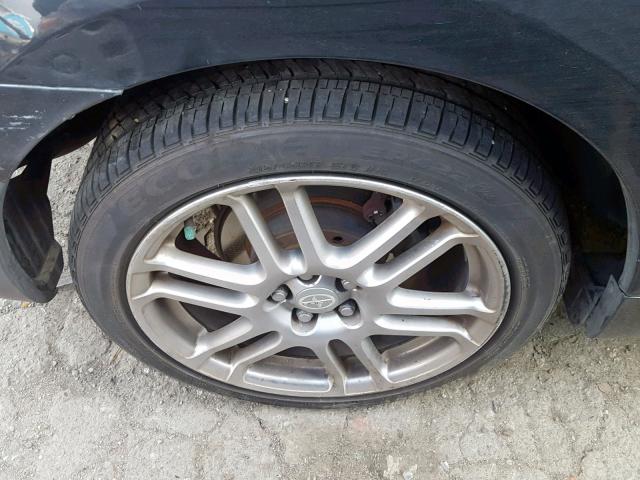 JTKDE177350051486 - 2005 TOYOTA SCION TC შავი ფოტო 9
