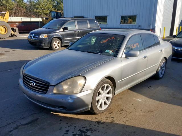 JNKBF01A32M002544 - 2002 INFINITI Q45 GRAY photo 2