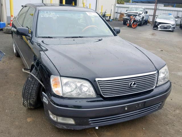 JT8BH28F7Y0171781 - 2000 LEXUS LS 400 BLACK photo 1