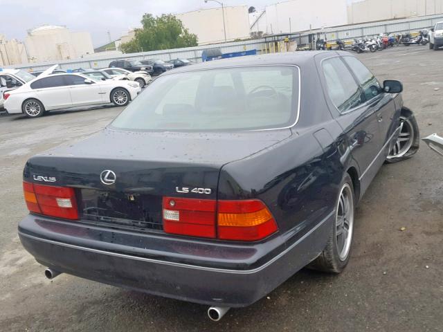 JT8BH28F7Y0171781 - 2000 LEXUS LS 400 BLACK photo 4