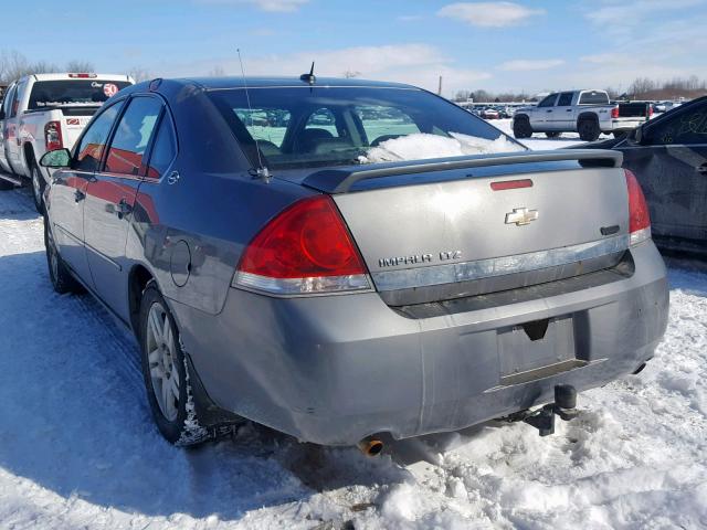 2G1WU581469372182 - 2006 CHEVROLET IMPALA LTZ GRAY photo 3