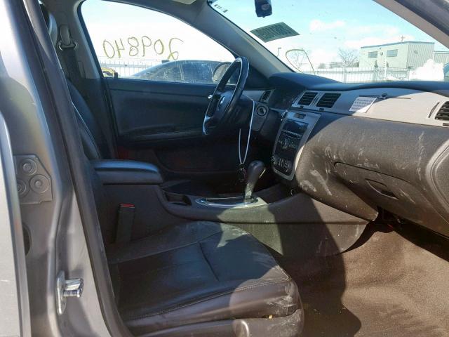 2G1WU581469372182 - 2006 CHEVROLET IMPALA LTZ GRAY photo 5