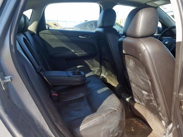 2G1WU581469372182 - 2006 CHEVROLET IMPALA LTZ GRAY photo 6