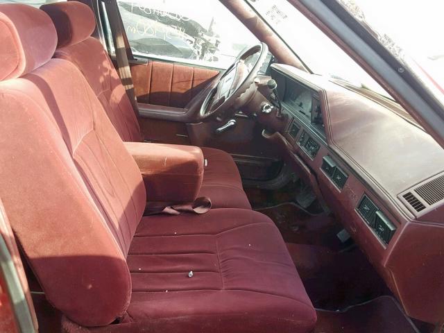 1G3AJ554XT6327713 - 1996 OLDSMOBILE CIERA SL MAROON photo 5