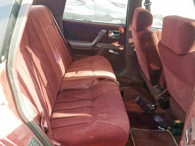 1G3AJ554XT6327713 - 1996 OLDSMOBILE CIERA SL MAROON photo 6