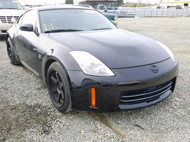 JN1BZ34D48M706540 - 2008 NISSAN 350Z COUPE BLACK photo 1