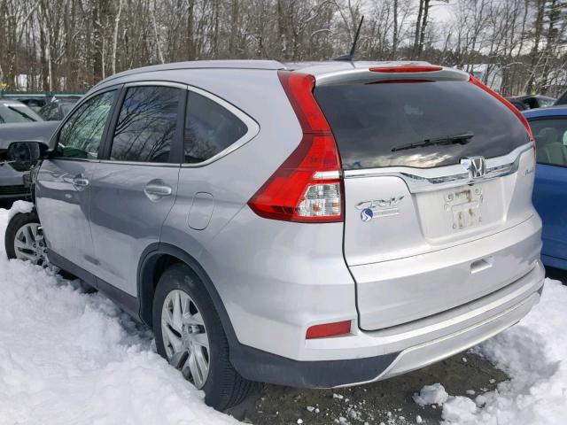 5J6RM4H73GL027961 - 2016 HONDA CR-V EXL SILVER photo 3