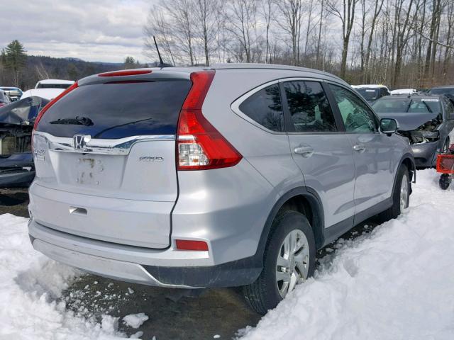 5J6RM4H73GL027961 - 2016 HONDA CR-V EXL SILVER photo 4