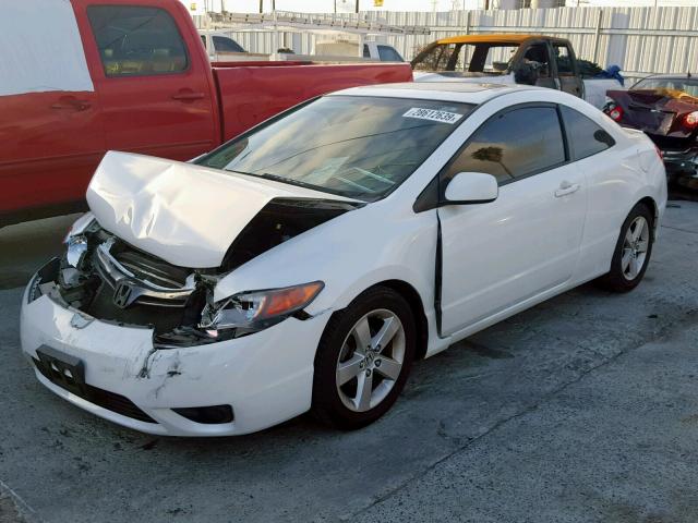 2HGFG12948H572964 - 2008 HONDA CIVIC EXL WHITE photo 2