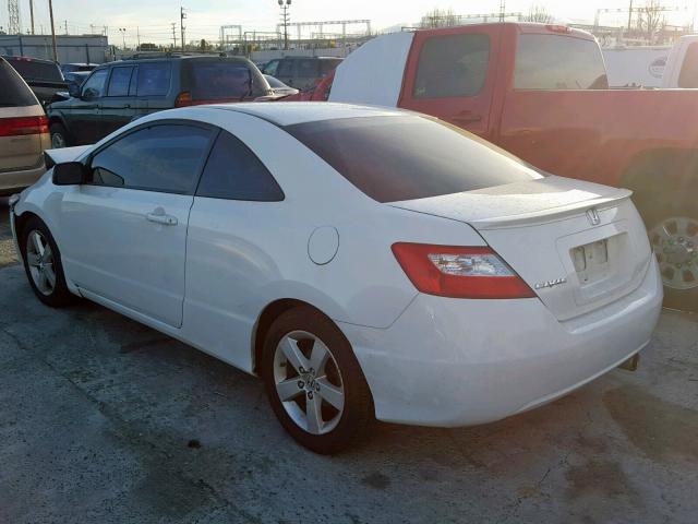 2HGFG12948H572964 - 2008 HONDA CIVIC EXL WHITE photo 3