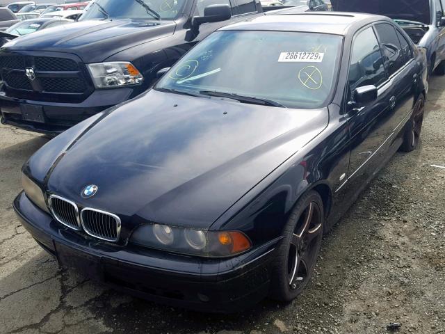 WBADN63462GN87252 - 2002 BMW 540 I AUTO BLACK photo 2