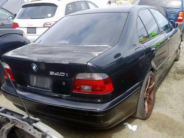 WBADN63462GN87252 - 2002 BMW 540 I AUTO BLACK photo 4