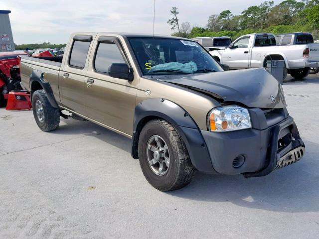 1N6ED29X62C366887 - 2002 NISSAN FRONTIER C BROWN photo 1