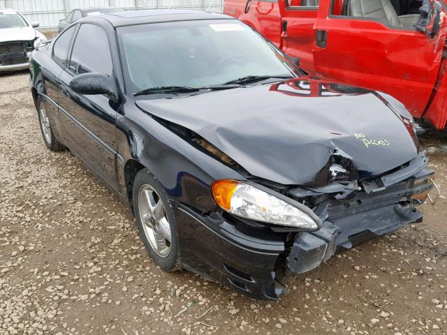 1G2NW12E93C282178 - 2003 PONTIAC GRAND AM G BLACK photo 1