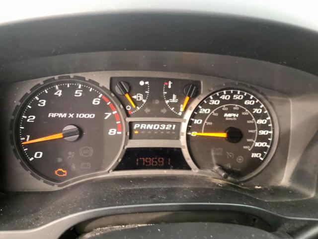 1GTDT136848115094 - 2004 GMC CANYON BLACK photo 8