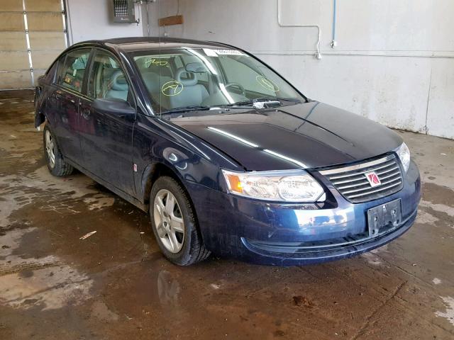 1G8AJ55F97Z188576 - 2007 SATURN ION LEVEL BLUE photo 1