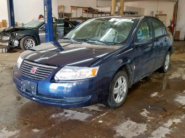 1G8AJ55F97Z188576 - 2007 SATURN ION LEVEL BLUE photo 2